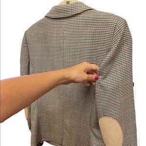 ZARA BLAZER | Vintage Glen Plaid Blazer | Size: L